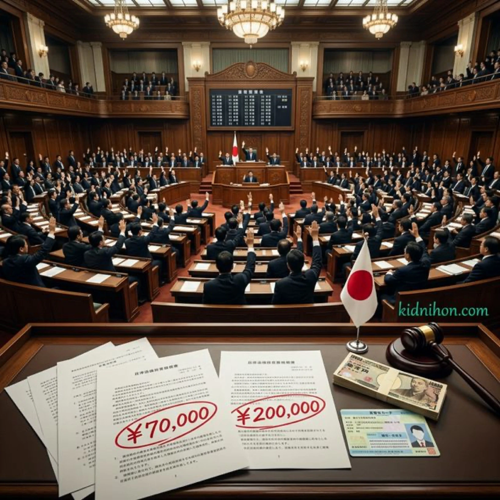 Japan's House of Representatives passes the visa fee hike bill on April 28, 2026
